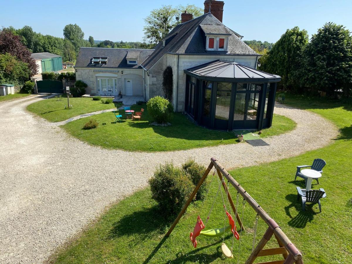 Les Mariniers Chambres D'Hotes -Guest House - Bain Nordique En Option Mareuil-sur-Cher Esterno foto