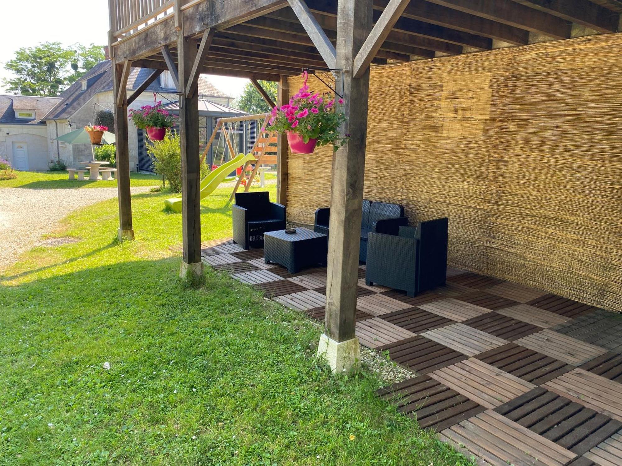 Les Mariniers Chambres D'Hotes -Guest House - Bain Nordique En Option Mareuil-sur-Cher Esterno foto